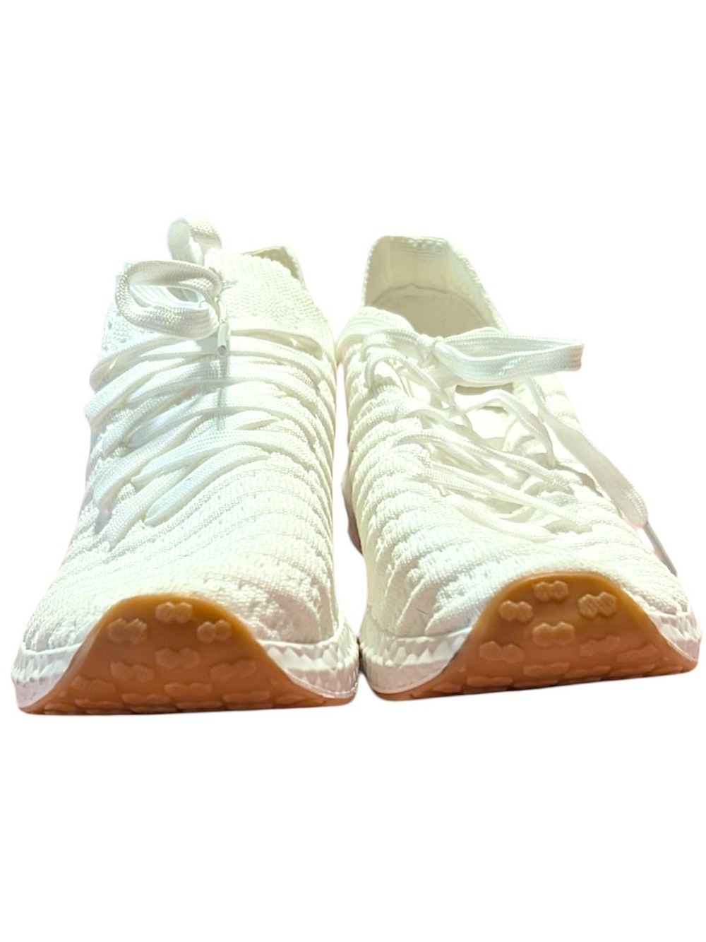 Danskin White Knit Slip-on Athletic Sneakers Women's - Picture 3 of 10